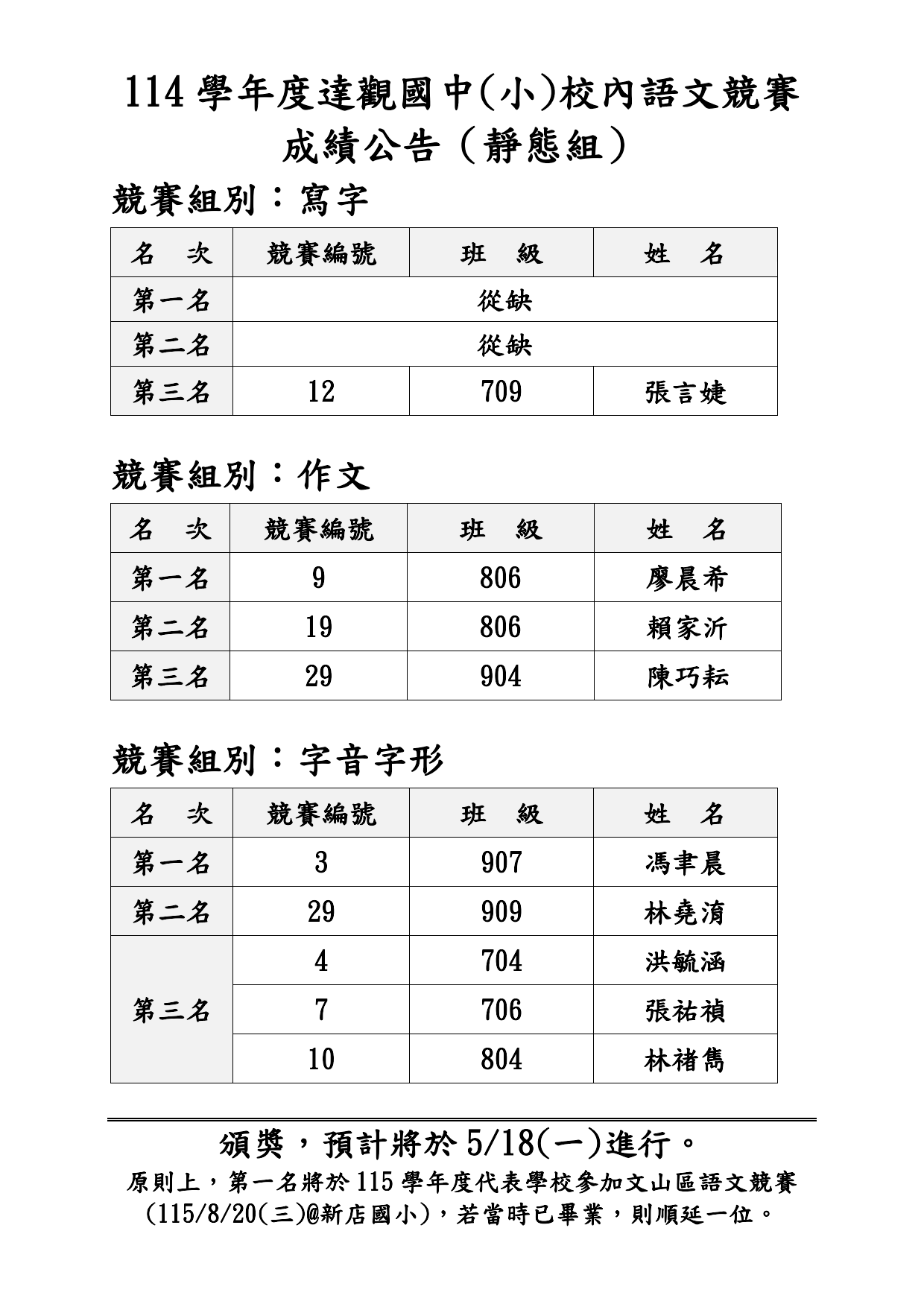 語文競賽4