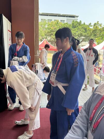柔道比賽選手